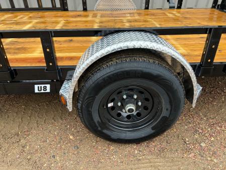 New 2027 PJ Trailers 14' ATV Utility U8 5K Axle Utility Trailer