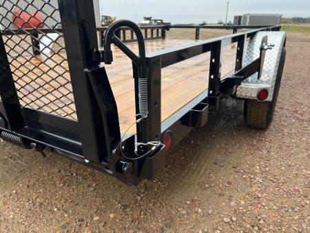 New 2027 PJ Trailers 14' ATV Utility U8 5K Axle Utility Trailer