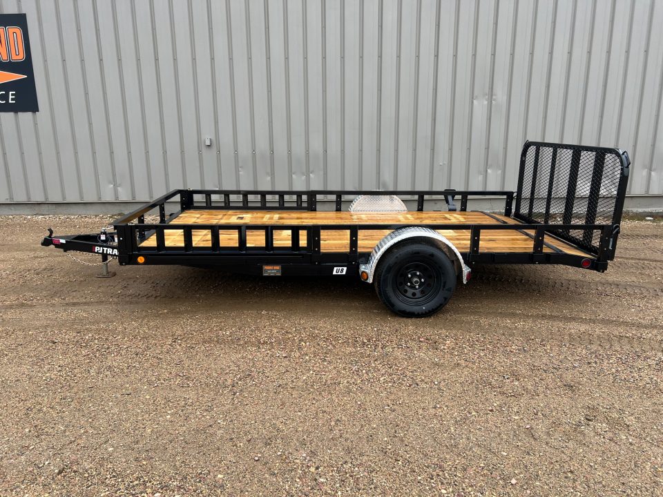 New 2027 PJ Trailers 14' ATV Utility U8 Utility Trailer