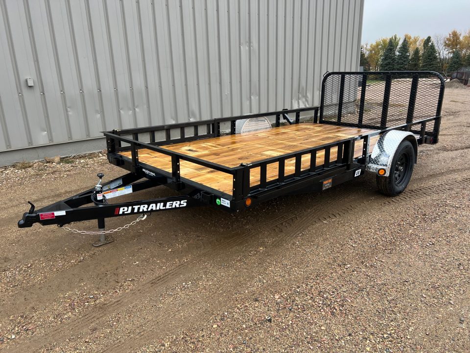New 2027 PJ Trailers 14' ATV Utility U8 Utility Trailer