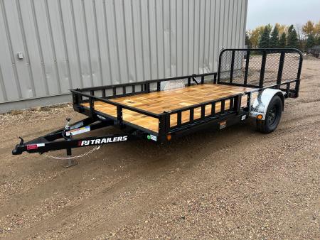 New 2027 PJ Trailers 14' ATV Utility U8 Utility Trailer