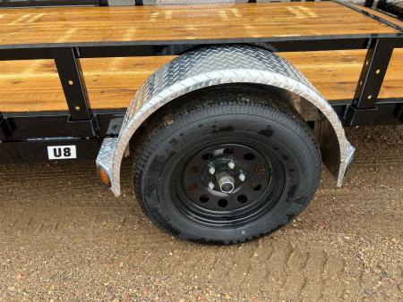 New 2027 PJ Trailers 14' ATV Utility U8 Utility Trailer