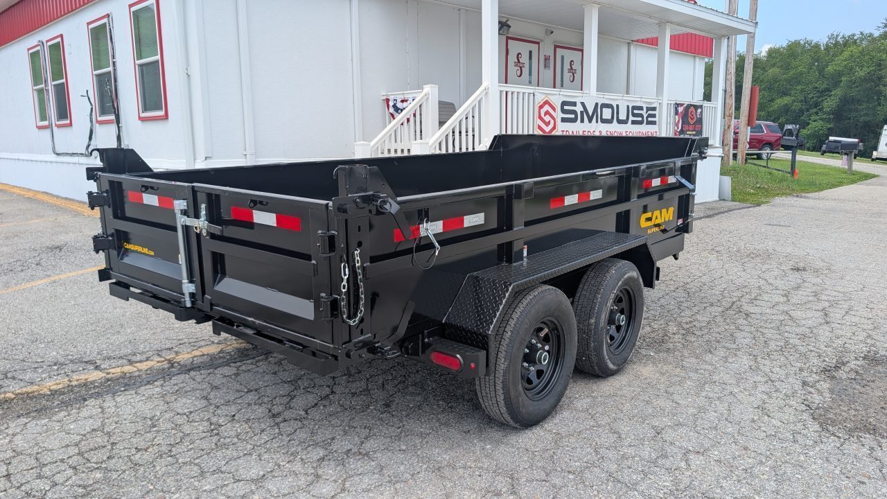 New 2027 CAM Superline 6x10 Lo Pro Standard Duty Equipment Dump Trailer