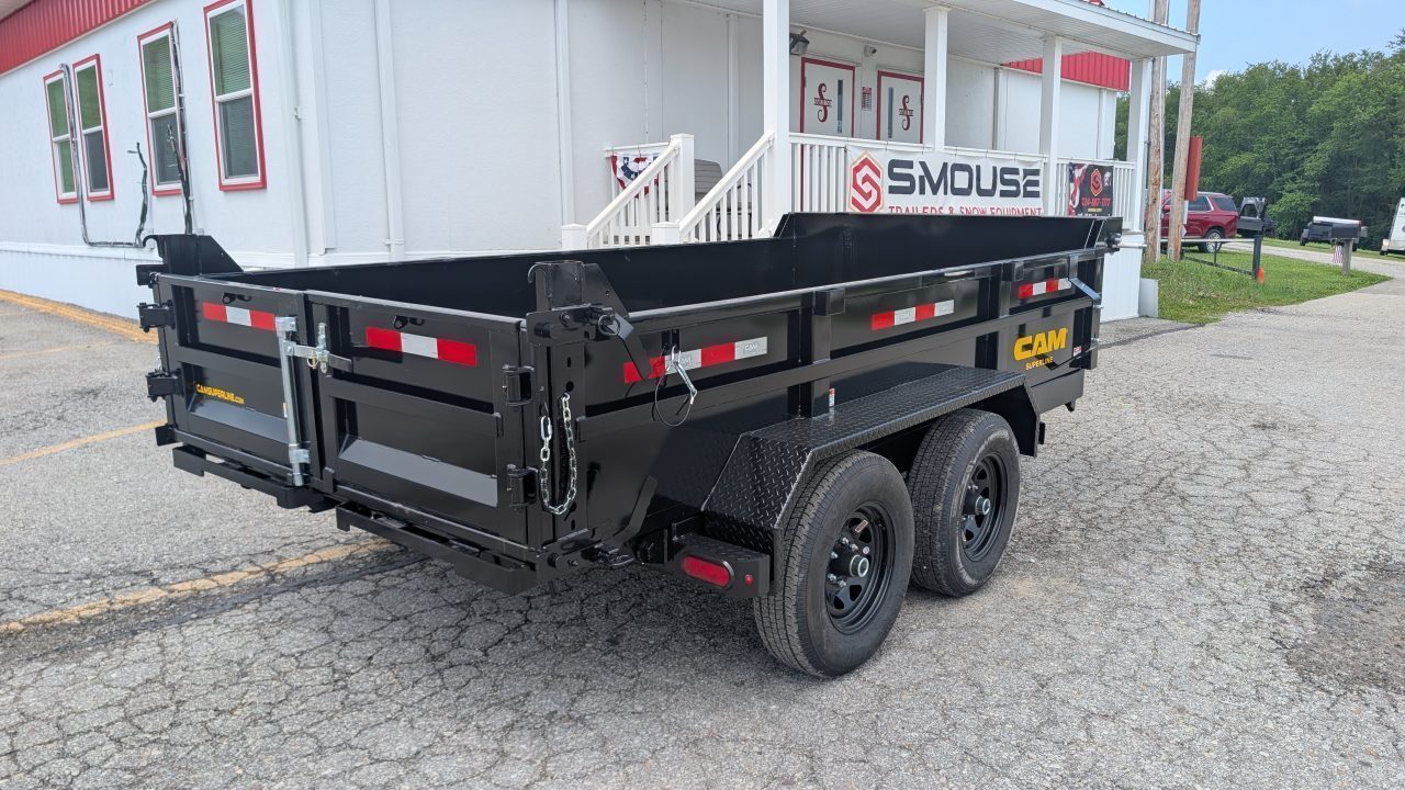New 2027 CAM Superline 6x10 Lo Pro Standard Duty Equipment Dump Trailer