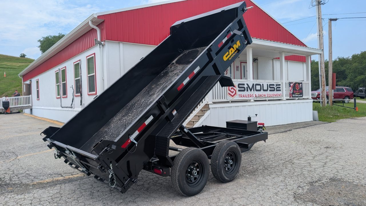 New 2027 CAM Superline 6x10 Lo Pro Standard Duty Equipment Dump Trailer