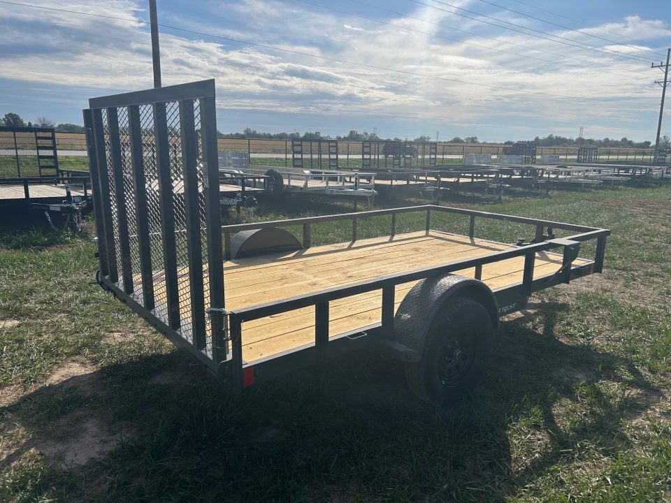 New 2027 Lamar 77x12 3K Utility w/ 4' Ramp Gate