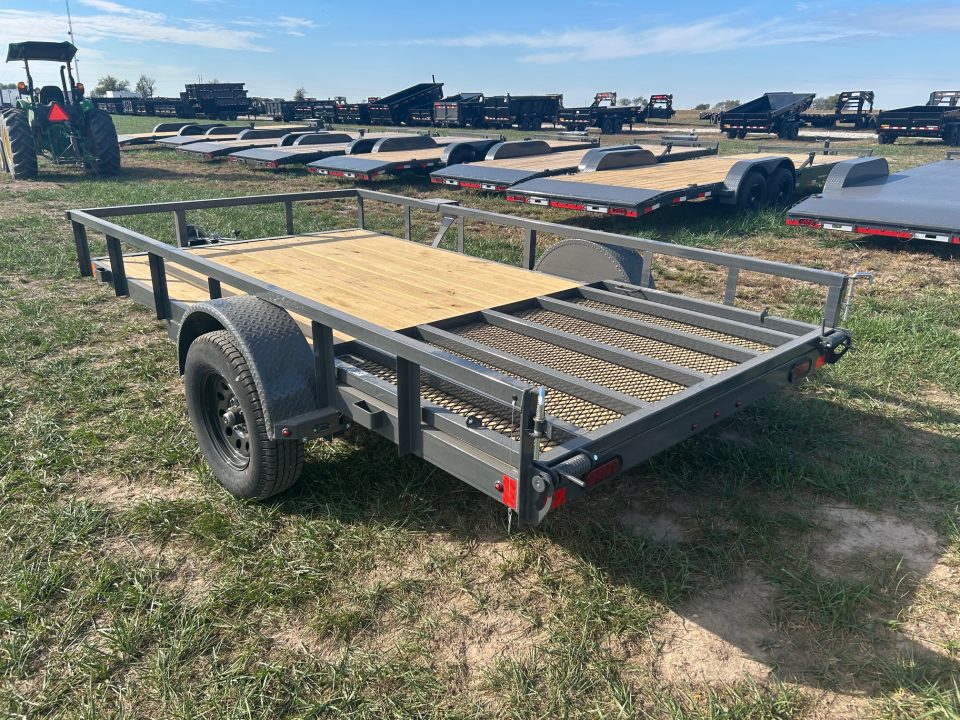 New 2027 Lamar 77x12 3K Utility w/ 4' Ramp Gate