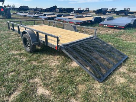 New 2027 Lamar 77x12 3K Utility w/ 4' Ramp Gate