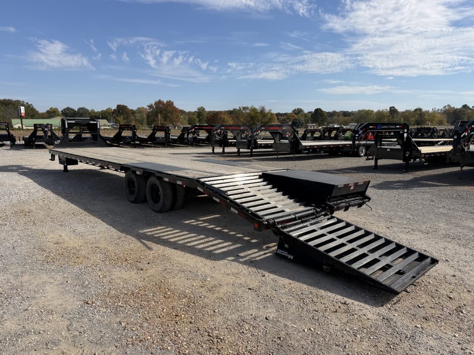 Used 2022 PJ 102"X36' 25.9K GVWR Gooseneck Flatbed Trailer