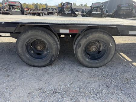 Used 2022 PJ 102"X36' 25.9K GVWR Gooseneck Flatbed Trailer