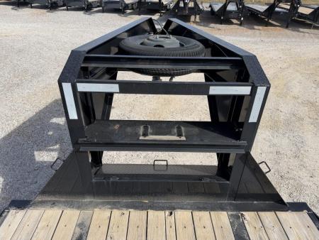 Used 2022 PJ 102"X36' 25.9K GVWR Gooseneck Flatbed Trailer