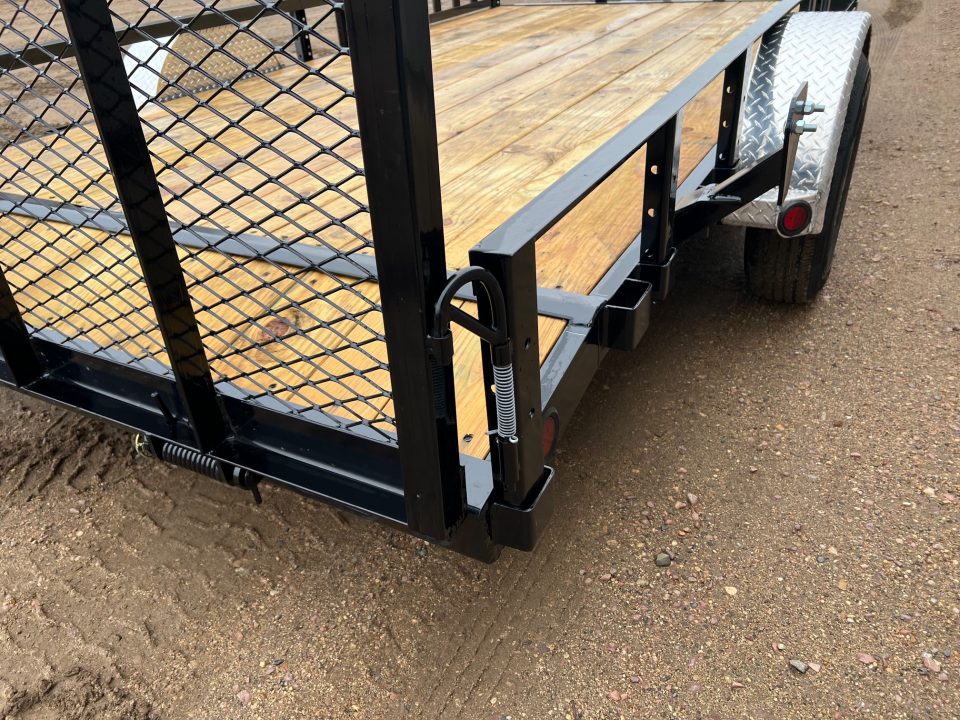 New 2027 PJ Trailers 14' ATV Utility U8 5K Axle Utility Trailer