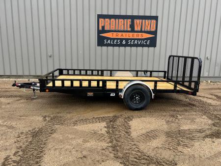 New 2027 PJ Trailers 14' ATV Utility U8 5K Axle Utility Trailer