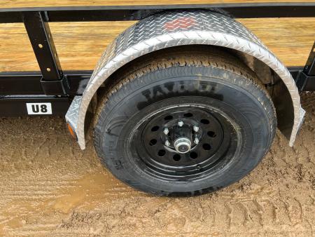 New 2027 PJ Trailers 14' ATV Utility U8 5K Axle Utility Trailer