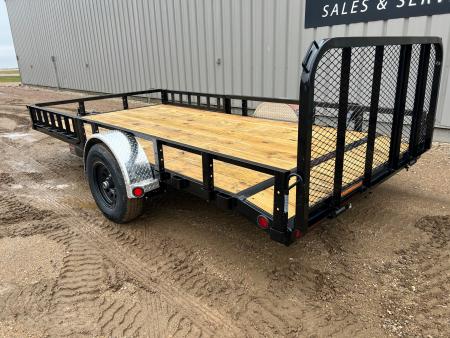 New 2027 PJ Trailers 14' ATV Utility U8 5K Axle Utility Trailer
