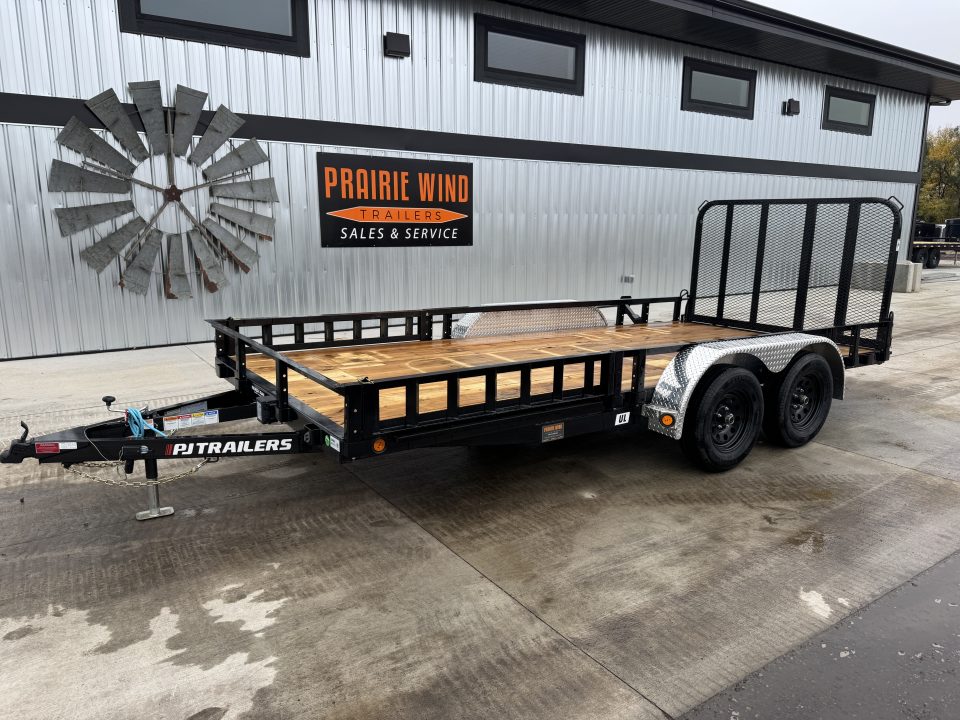 New 2027 PJ Trailers UL16 Utility Trailer