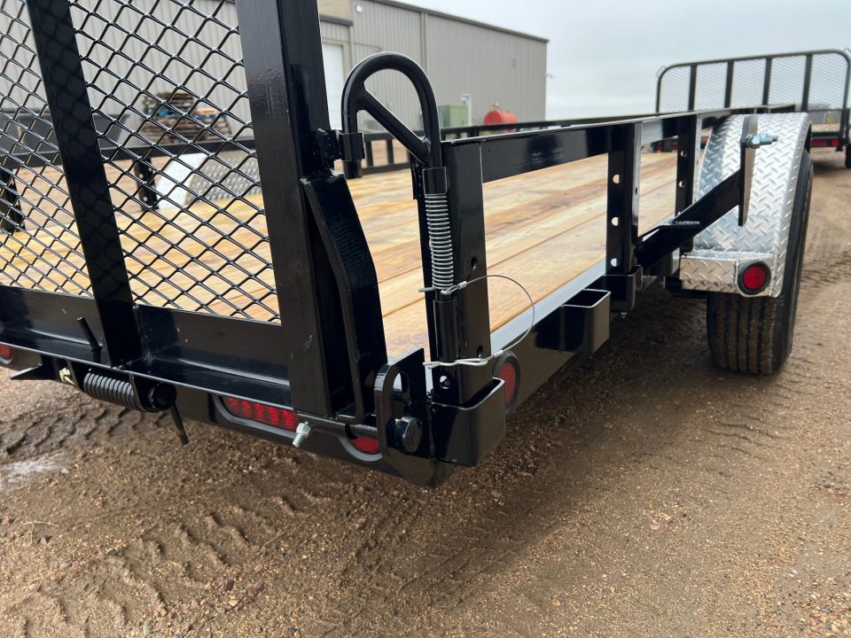 New 2027 PJ Trailers 14' ATV Utility U8 5K Axle Utility Trailer