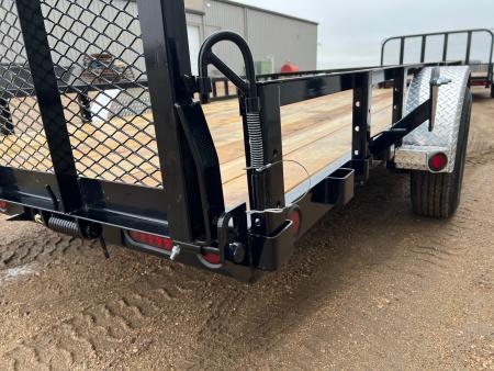 New 2027 PJ Trailers 14' ATV Utility U8 5K Axle Utility Trailer