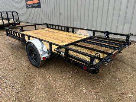 New 2027 PJ Trailers 14' ATV Utility U8 5K Axle Utility Trailer