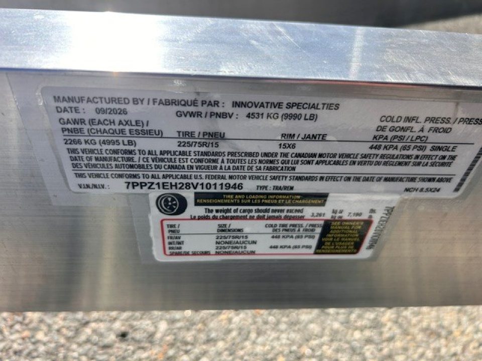 New 2027 Nitro NCHCC 8.5x24-10K Car Hauler