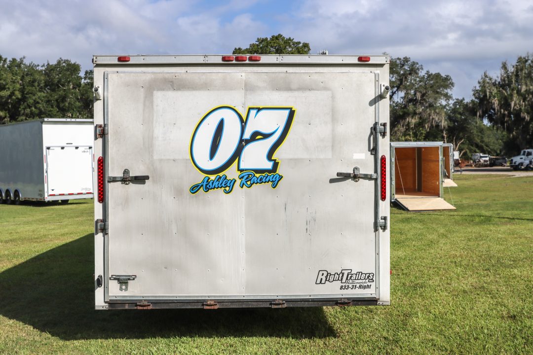 Used 2015 8.5X28 South GA Race Trailer