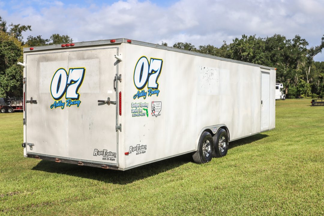 Used 2015 8.5X28 South GA Race Trailer