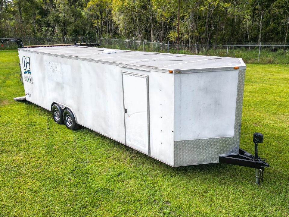 Used 2015 8.5X28 South GA Race Trailer