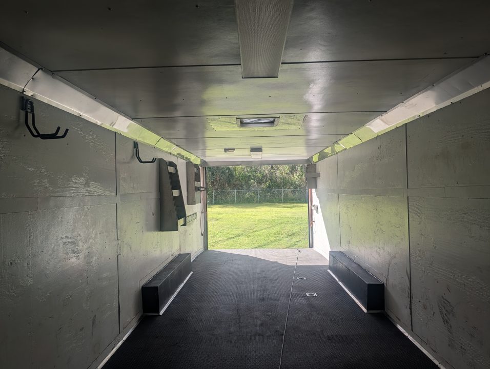 Used 2015 8.5X28 South GA Race Trailer