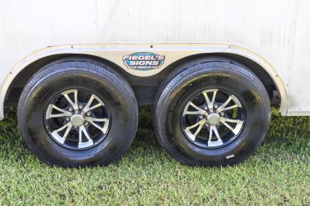 Used 2015 8.5X28 South GA Race Trailer