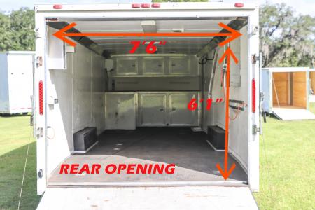 Used 2015 8.5X28 South GA Race Trailer
