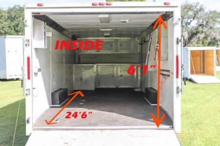 Used 2015 8.5X28 South GA Race Trailer