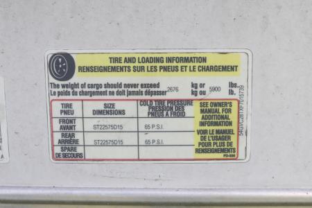Used 2015 8.5X28 South GA Race Trailer