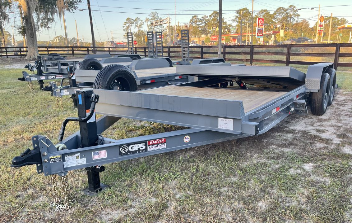 New 2027 GPS Trailers PT2214k (7x22 14k) Tilt Trailer