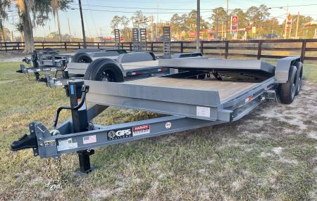 New 2027 GPS Trailers PT2214k (7x22 14k) Tilt Trailer