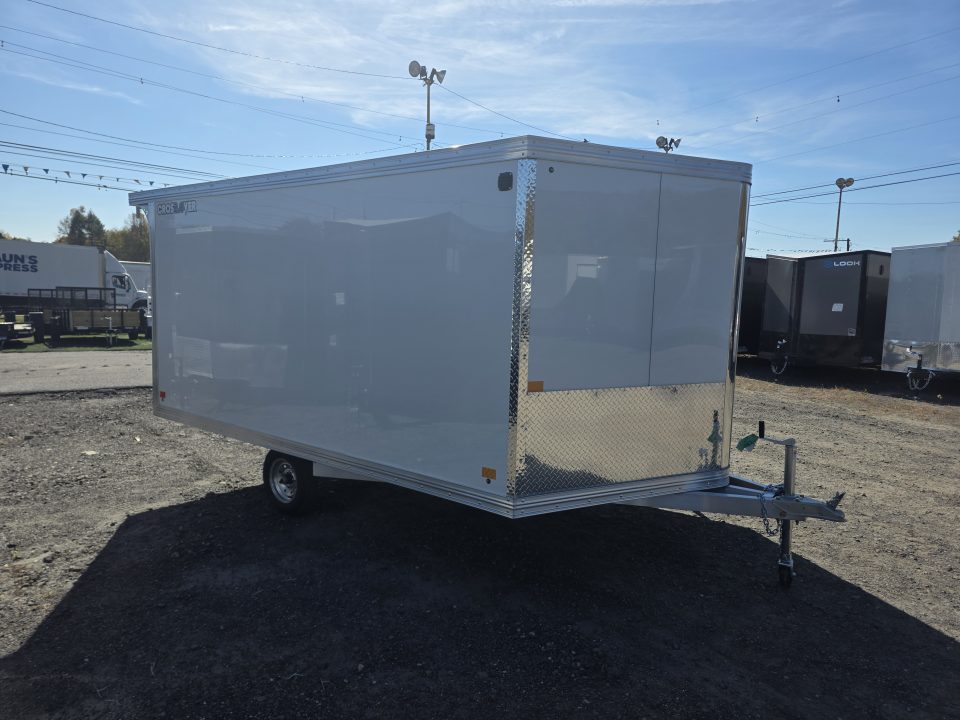 New 2027 Mission MFS 101X12 ALUMINUM - 2 PLACE Snowmobile Trailer