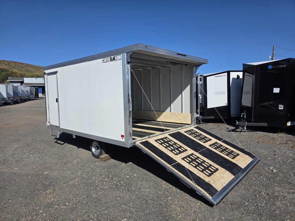 New 2027 Mission MFS 101X12 ALUMINUM - 2 PLACE Snowmobile Trailer