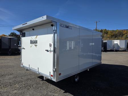 New 2027 Mission MFS 101X12 ALUMINUM - 2 PLACE Snowmobile Trailer