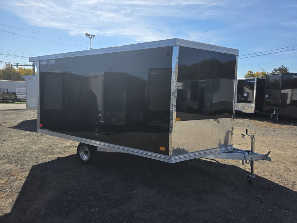New 2027 Mission MFS 101X12 ALUMINUM - 2 PLACE Snowmobile Trailer