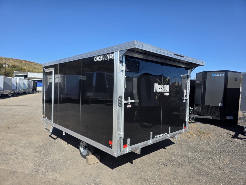 New 2027 Mission MFS 101X12 ALUMINUM - 2 PLACE Snowmobile Trailer