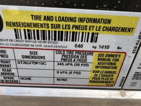 New 2027 H&H Trailers 6 x 12 Enclosed Cargo / Enclosed Trailer