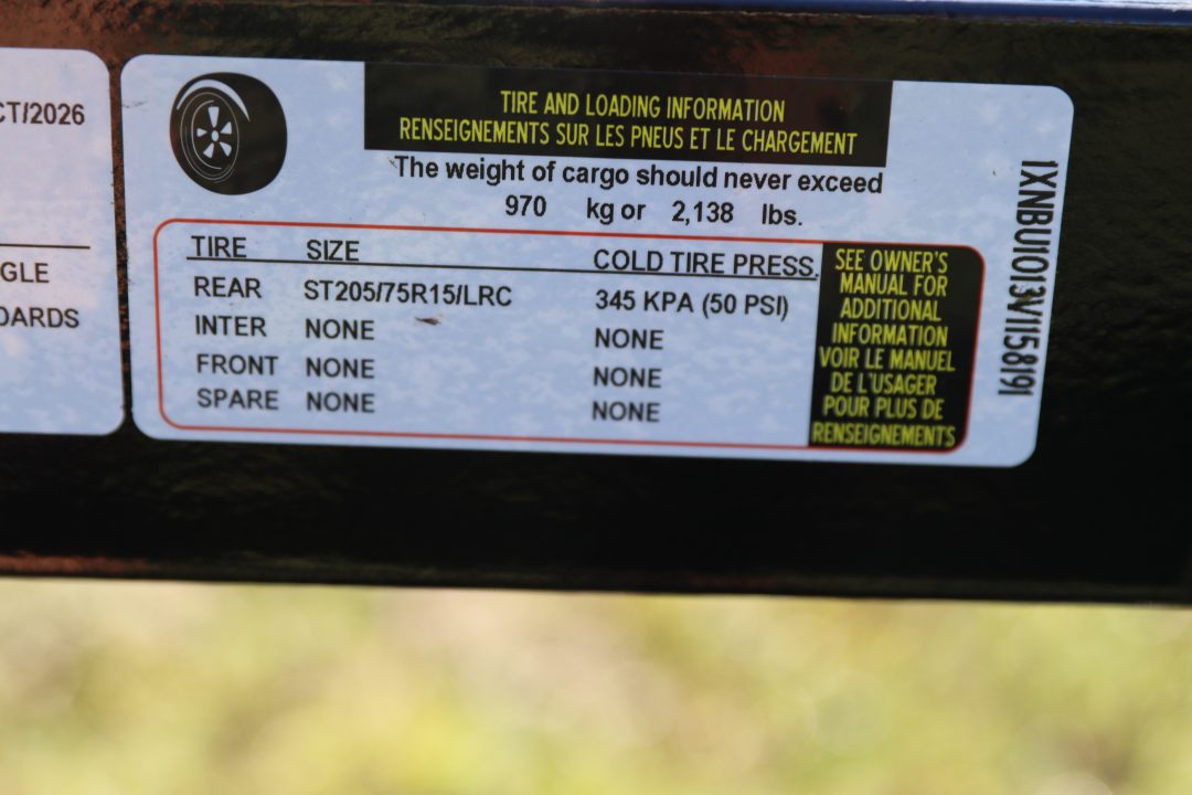 New 2027 5X10 Triple Crown UTILITY Trailer