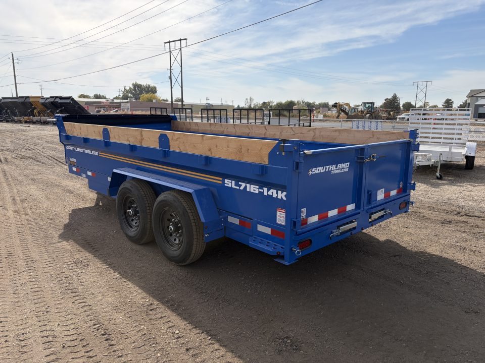 New 2027 Southland Trailers SL716-14K Dump Trailer
