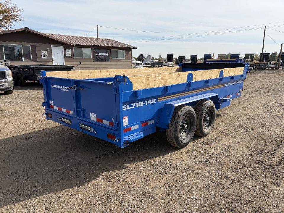 New 2027 Southland Trailers SL716-14K Dump Trailer