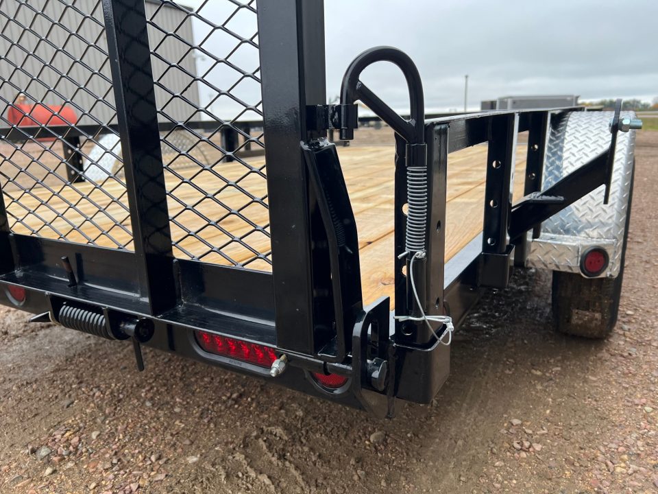 New 2027 PJ Trailers 12' ATV Utility U7 Utility Trailer