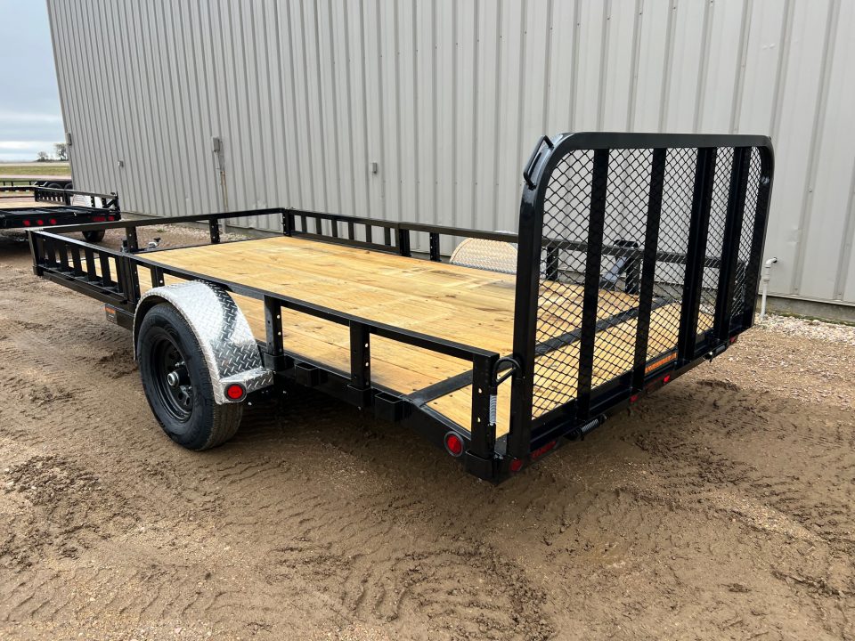 New 2027 PJ Trailers 14' ATV Utility U8 5K Axle Utility Trailer