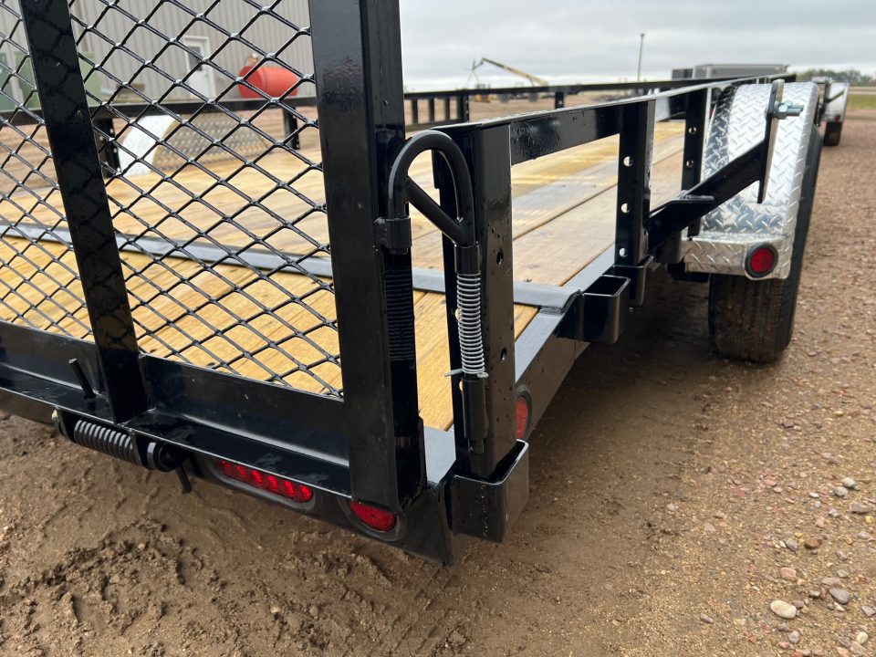 New 2027 PJ Trailers 14' ATV Utility U8 5K Axle Utility Trailer