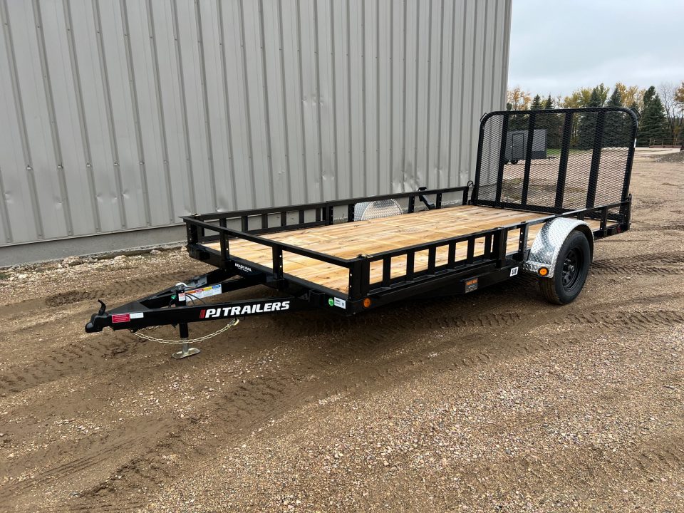 New 2027 PJ Trailers 14' ATV Utility U8 Utility Trailer