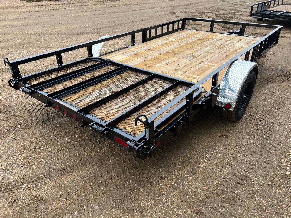 New 2027 PJ Trailers 14' ATV Utility U8 Utility Trailer