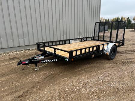 New 2027 PJ Trailers 14' ATV Utility U8 Utility Trailer