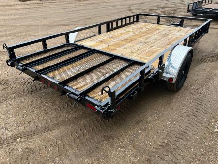 New 2027 PJ Trailers 14' ATV Utility U8 Utility Trailer